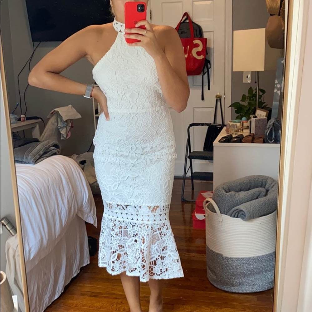 Crotchet dress